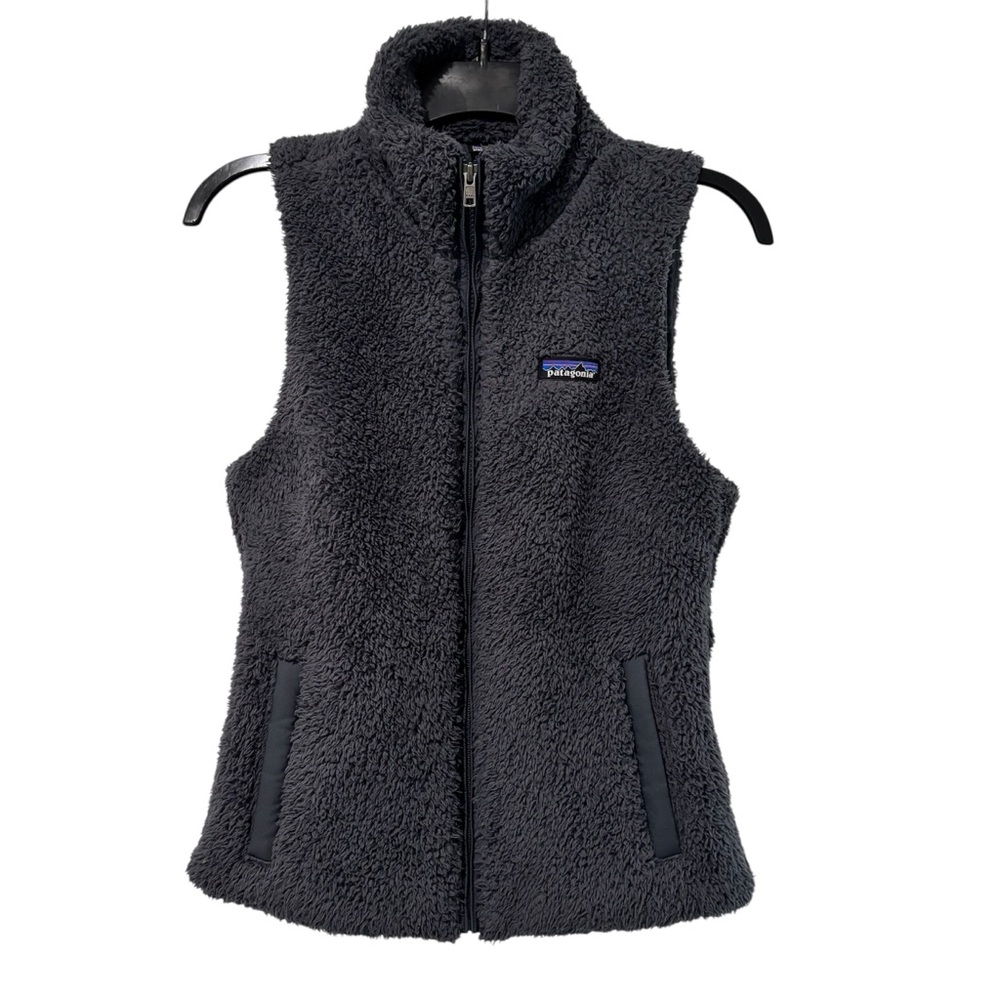 Patagonia Worn Wear Los Gatos Fleece Vest Extremely Soft Gray Women’s Size Small